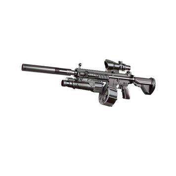 Автомат на орбізах M416 автоматичний + підствольний гранатомет+тактичні аксесуари 7.4V 34474 фото
